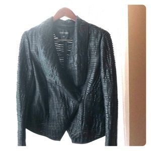 Frank Lyman Modern Black Double Breasted jacket